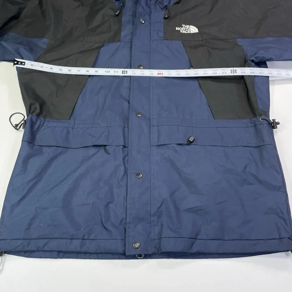 The North Face Mens Summit Series Goretex Waterproof Hooded Jacket Blue Sz XXL